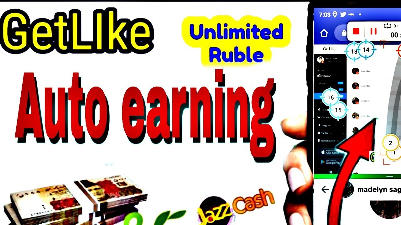 how to auto earn on getlike.io , auto work