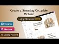 How To Make a WordPress Website | Using WordPress & Elementor FREE | Wordpress Tutorial