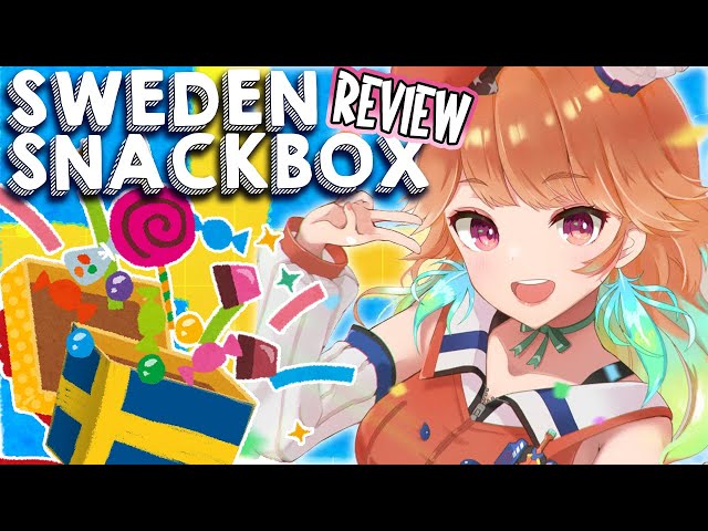 【WORLD SNACKS】SWEDEN Snackbox Inspection!  #kfp #キアライブのサムネイル