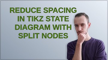 Tex: Reduce spacing in TikZ state diagram with split nodes