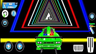 Police Mega Ramp Car Driving Simulator Game #10 - New Car Games 2021 - Android Gameplay screenshot 4