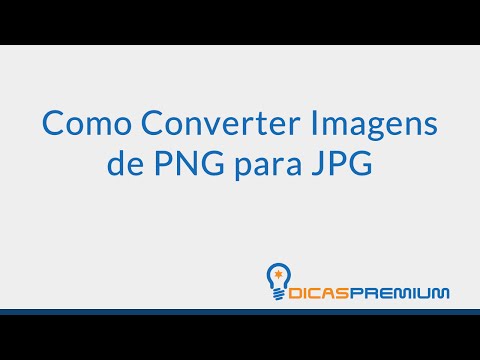 Como Converter Imagens de PNG para JPG