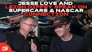 Jesse Love and Leigh Diffey Speak On @NASCAR & Supercars Connection | 2025 Supercars Wealth