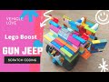 GUN JEEP to carry Weapons | Scratch Coding  | Lego Boost | Fun build Vehicle