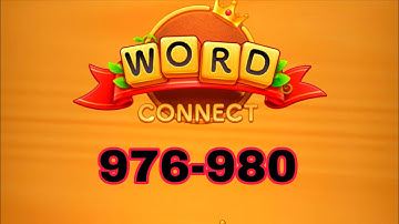 WORD CONNECT level 976 977 978 979 980