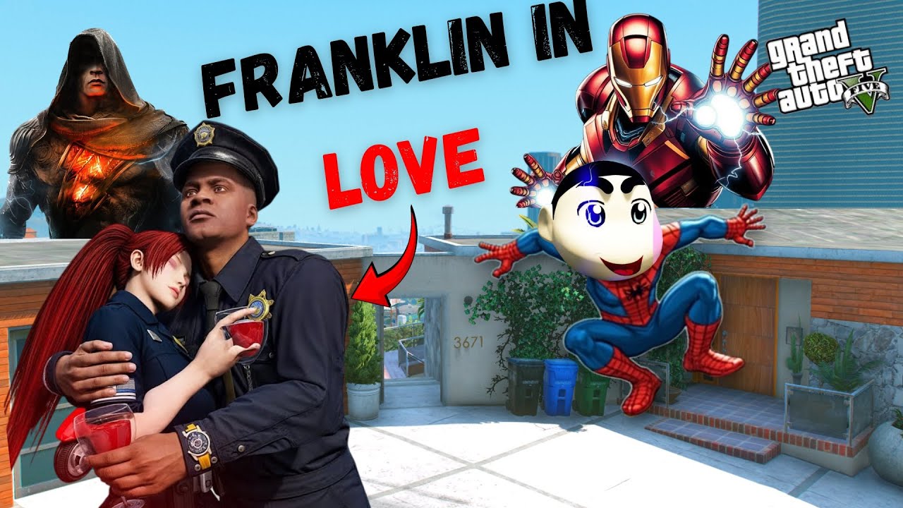 Franklin in Love ❤️ But Avengers & Kakashi Kidnap His Girl! 😱 Shinchan Joins the Rescue!