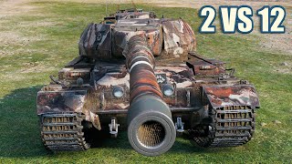 Conqueror • 2 vs 12 Невозможное Возможно )) World of Tanks