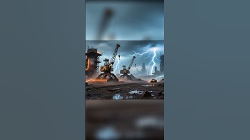 Futuristic Apocalypse  Robots, Welding, and Blood in a Dark World