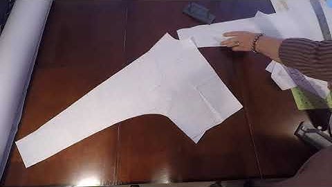 Pattern Draft of Basic Kimono Sleeve  - Part 3