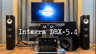 Integra DRX-5.4 / B&W 600 Series / Test Dolby Atmos Demonstration Disc 2014