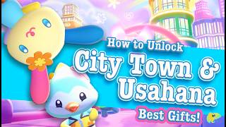 How to Unlock City Town & Meet Usahana & Best Gifts! - Hello Kitty Island Adventure CityTown 2026 screenshot 2