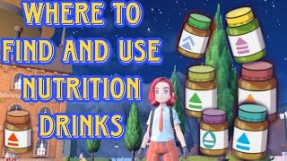 Pokemon Scarlet [Nutrition Drinks and Where to Find Them] Pokemon Tips and Guide - Pokemon Gameplay