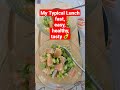 Avocado Salad with Salmon, #shorts, #food, #lunch