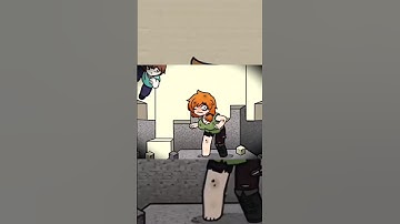 Alex Trolls💀 #minecraft #shorts #trollface