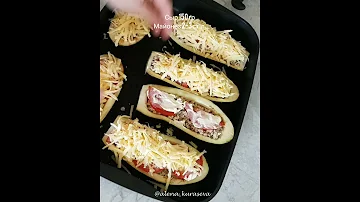 Лодочки из баклажанов с фаршем. Самый вкусный ужин!