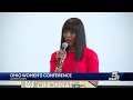 Actress Angela Bassett speaks to women in Cincinnati on diversity, inclusion