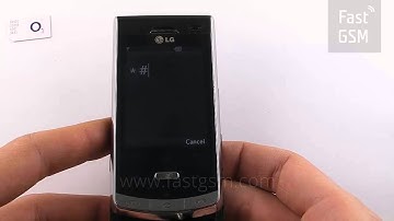 Unlock LG KF750 Secret, KF755, KF755c, KF755d - USIM locked