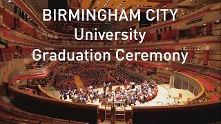 Birmingham City University graduation ceremony - 26 July 2016 AM