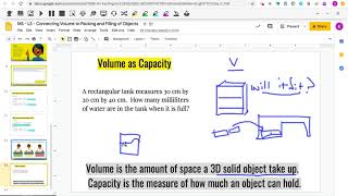 M5 - L5 - Volume vs Capacity A