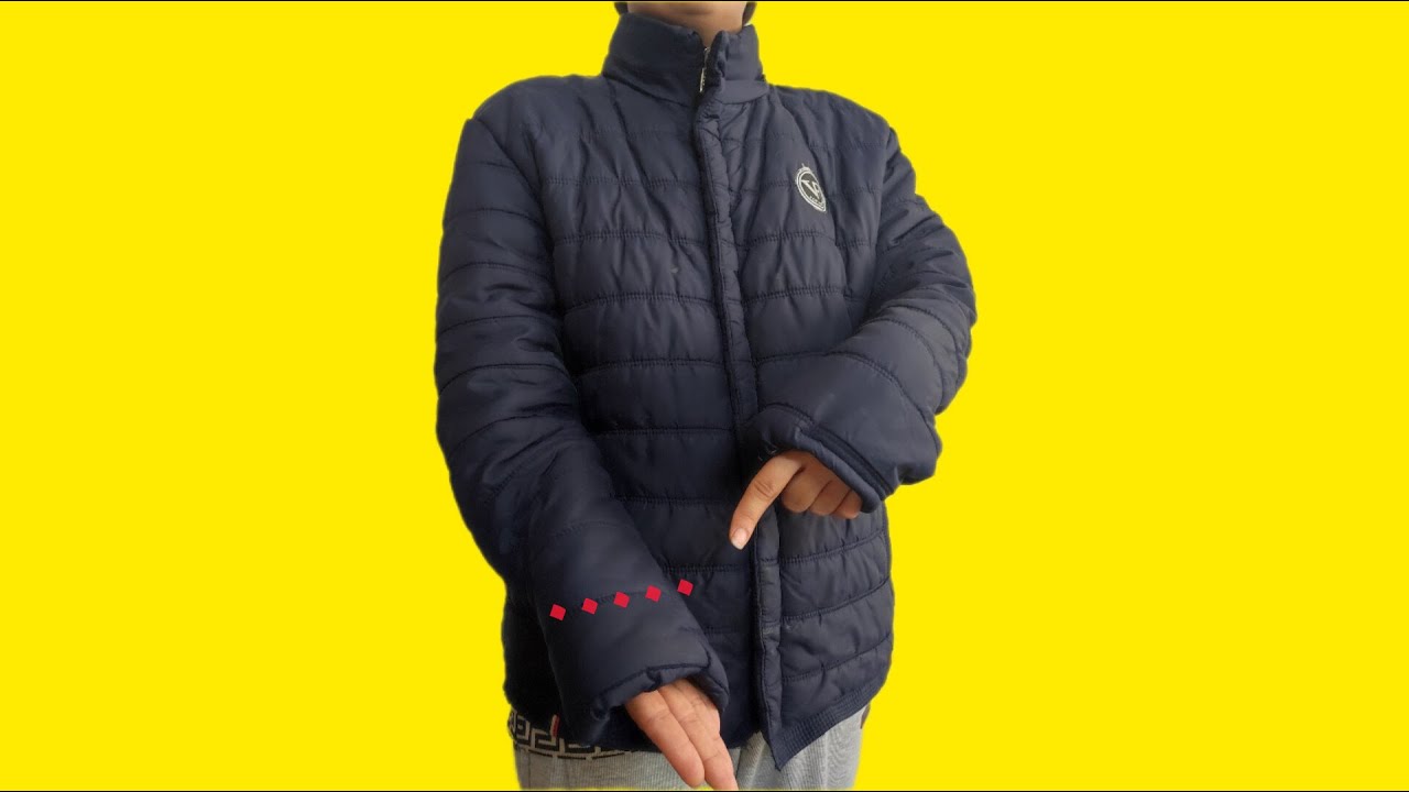 Easy Way To Shorten Jacket Sleeves YouTube easy-way-to-shorten-jacket-sleeves-youtube