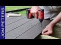 5 Quick Tips for Installing Composite Decking by Jon Peters