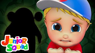 Monster In The Dark Scary Nursery Rhymes Kids Songs With Junior Squad Children Rhyme