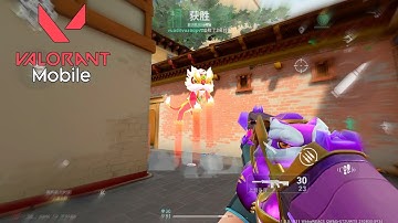 When a Hyper front player Plays Valorant mobile 