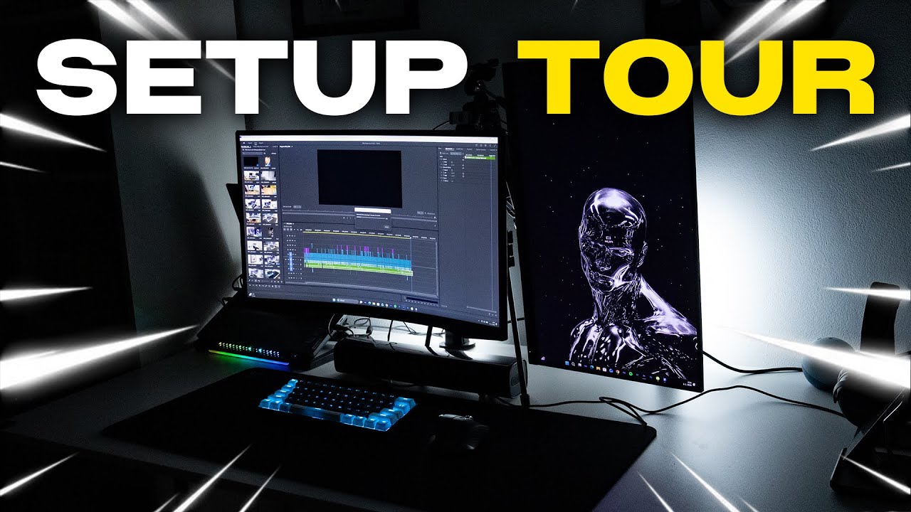 Moje VYSNÍVANÉ pracovné a herné miesto – Môj Setup 2026