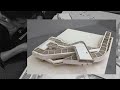 MAXXI Museum - Zaha Hadid Architects | Model Making Timelapse by Nikola Gjurchinoski