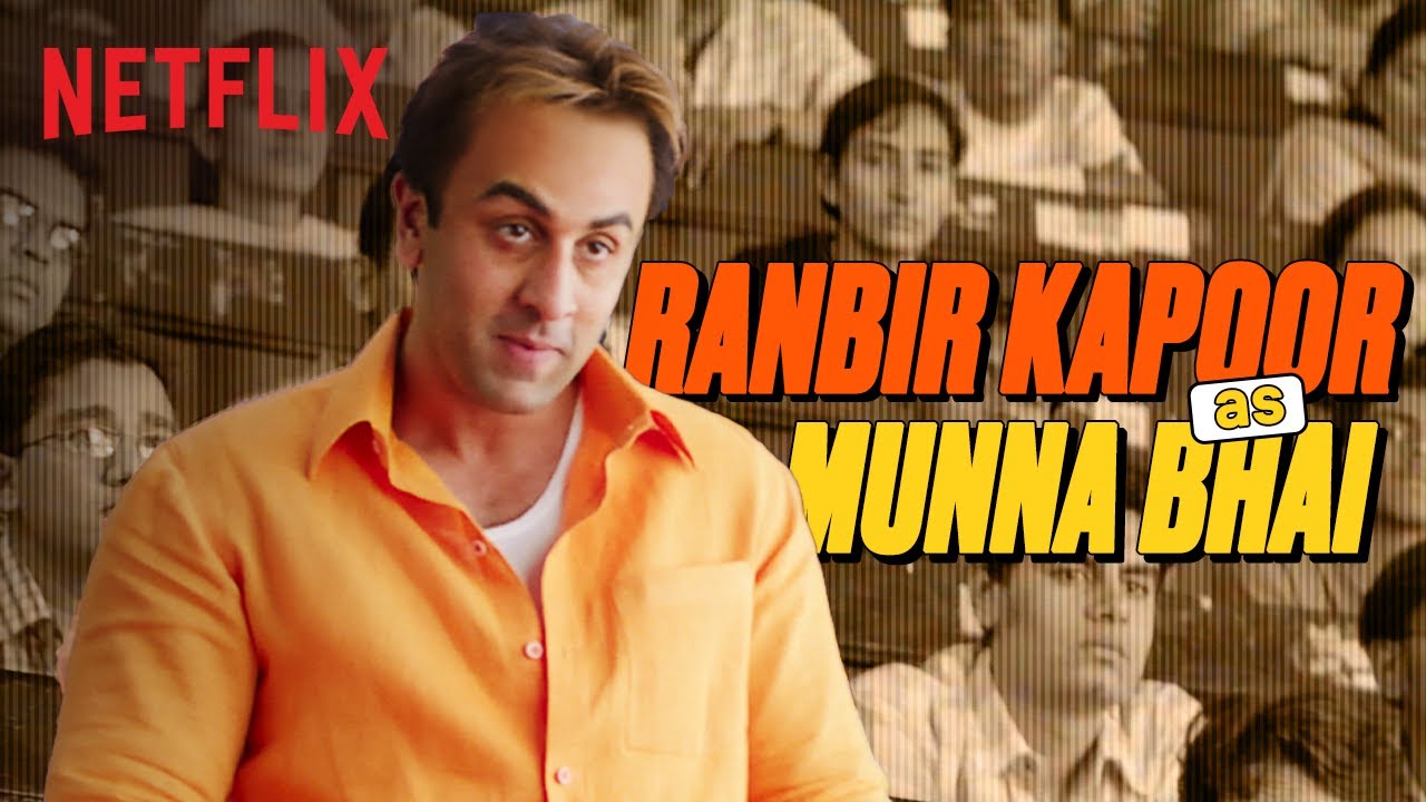 Ranbir Kapoor's BRILLIANT ACTING as Munna Bhai! | Sanju | Netflix India
