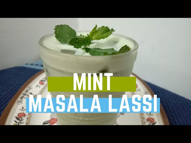 Mint-Masala Lassi