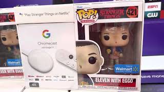Chromecast with Google TV (4K) Streaming Media Player - with Funko POP! TV  Stranger Things Eleven with Eggos