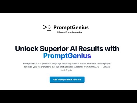 PromptGenius video preview 2