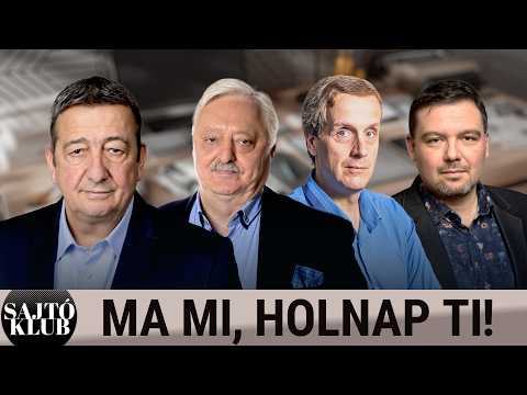 Sajtóklub - Ma mi, holnap ti!