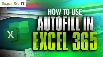 How to Use AutoFill in Excel 365 to Save Time
