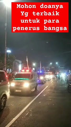 iring2an ambulance kecelakaan subang...#smk#pelajar#penerusbangsa#mohondoa