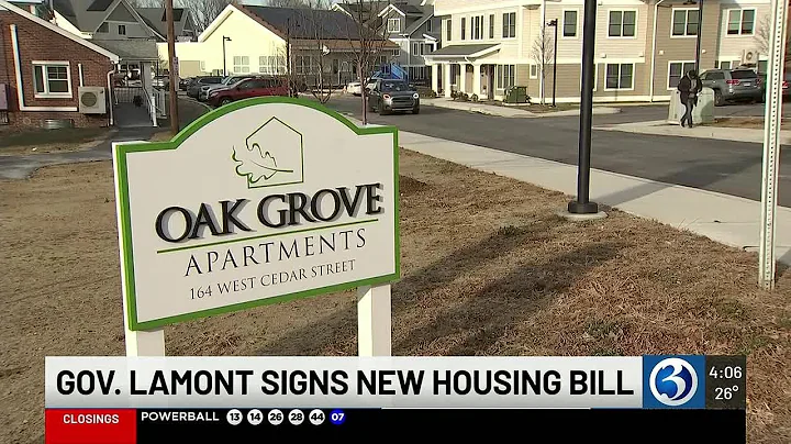 Lamont signs legislation to address Connecticut housing shortage