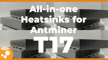 Upgraded all-in-One Heatsink for Antminer T17 | Antminer Repair Parts