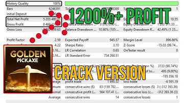 "Golden Pickaxe MT4 v2.19 | Mql5 EA | Crack version released"