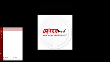 Learn Ms Paints in Kannada Part 1 | computer training institute malleswaram | CADD Nest