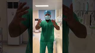 Alasan Mengapa Dokter Bedah Selalu Mengangkat Tangannya Ketika Selesai Mencuci Tangan #shortvideo