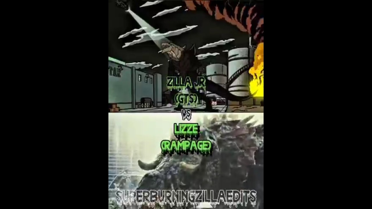 zilla Jr (GTS) Vs Lizzie (Rampage) | 