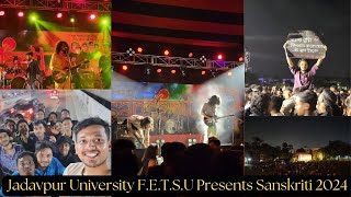 Jadavpur University F.E.T.S.U Presents Sanskriti 2024 ! #highway
