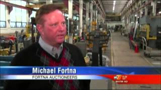 Hershey Factory Auction news clip with abc27 WHTM Mark Hall