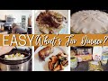 WHAT&#39;S FOR DINNER | FAMILY MEAL IDEAS 2020 | WEEKNIGHT RECIPES