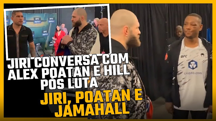 JIRI PROCHAZKA ENCONTRA COM ALEX POATAN E JAMAHAL HILL APÓS VITÓRIA - UFC 311