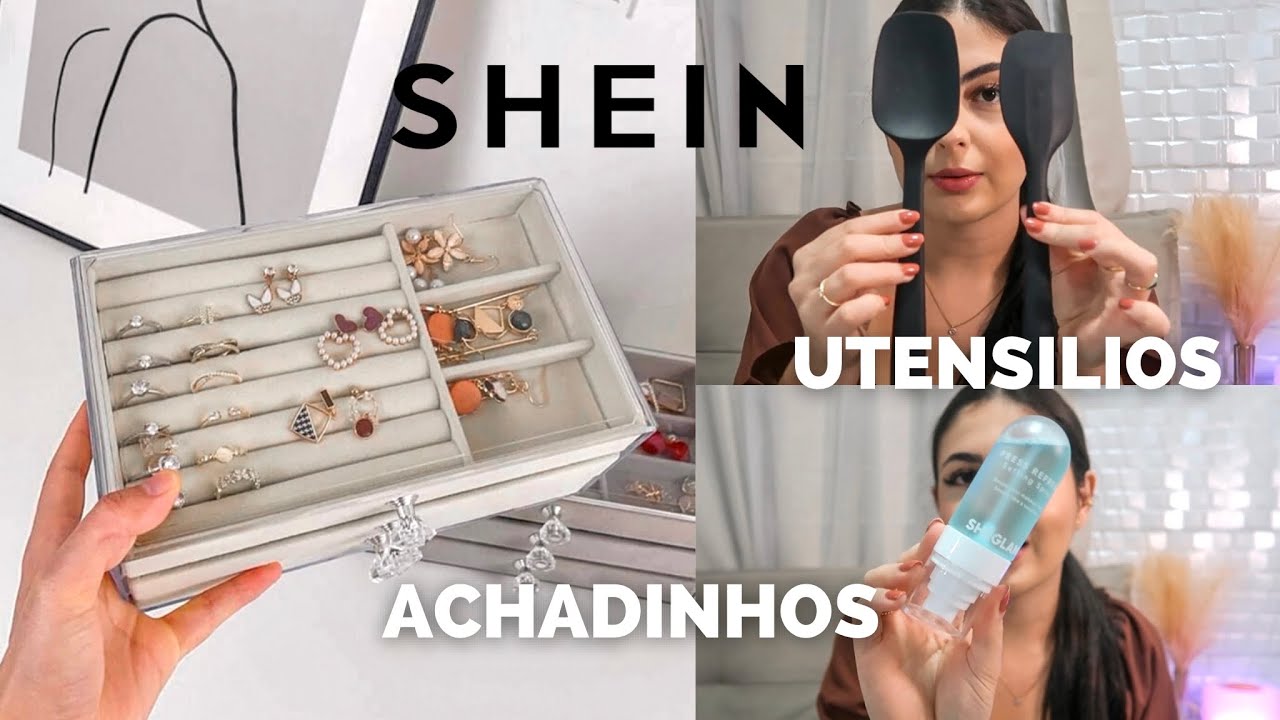 ACHADINHOS DA SHEIN: Enxoval para casa, utilidades e maquiagem.