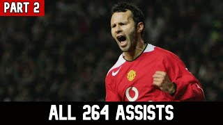 Ryan Giggs / All 264 Assists for Manchester United (Part #2)