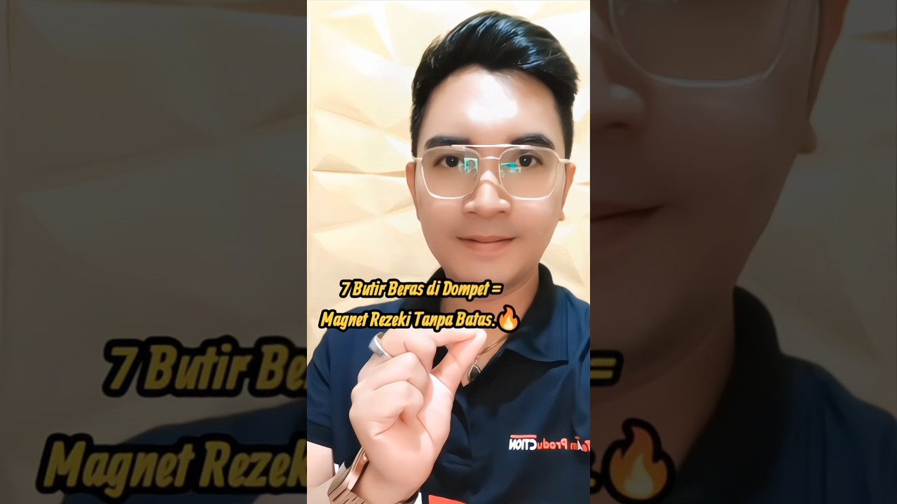 7 Butir Beras di Dompetmu= Magnet Rezeki Tanpa Batas.