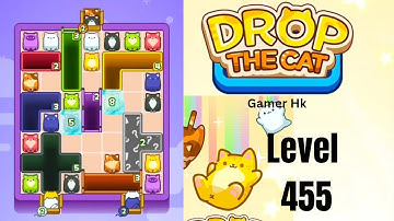 Drop The Cat Level 455 hard level Walkthrough Solution 